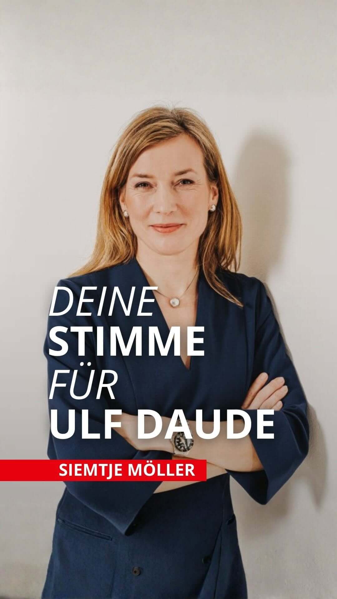 Starke Unterstützung aus Berlin! – Danke, Siemtje Möller!