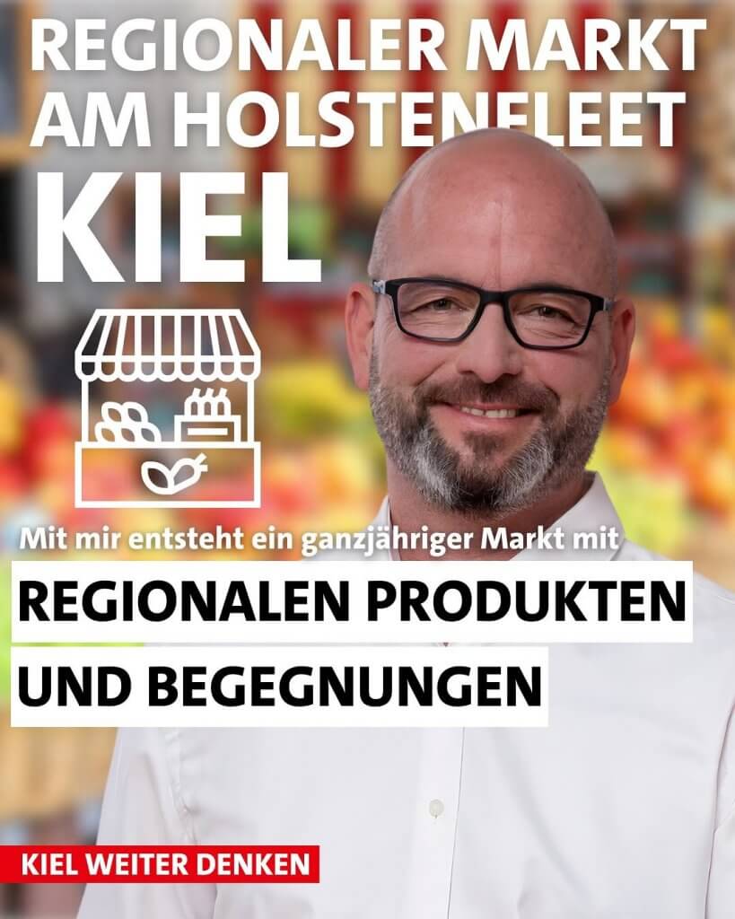 Mein Plan für das Holstenfleet: Ein ganzjähriger Markt für Kiel!